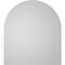 Ekena Millwork Round Top Surface Mount PVC Gable Vent: Non-Functional, w/ 3-1/2"W x 1"P Standard Frame, 32"W x 36"H GVPRT32X3601SN - alternate 2